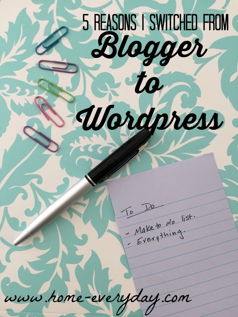 5 Reasons I Switched from Blogger to WordPress 1
